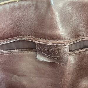 Longchamp leather handbag
